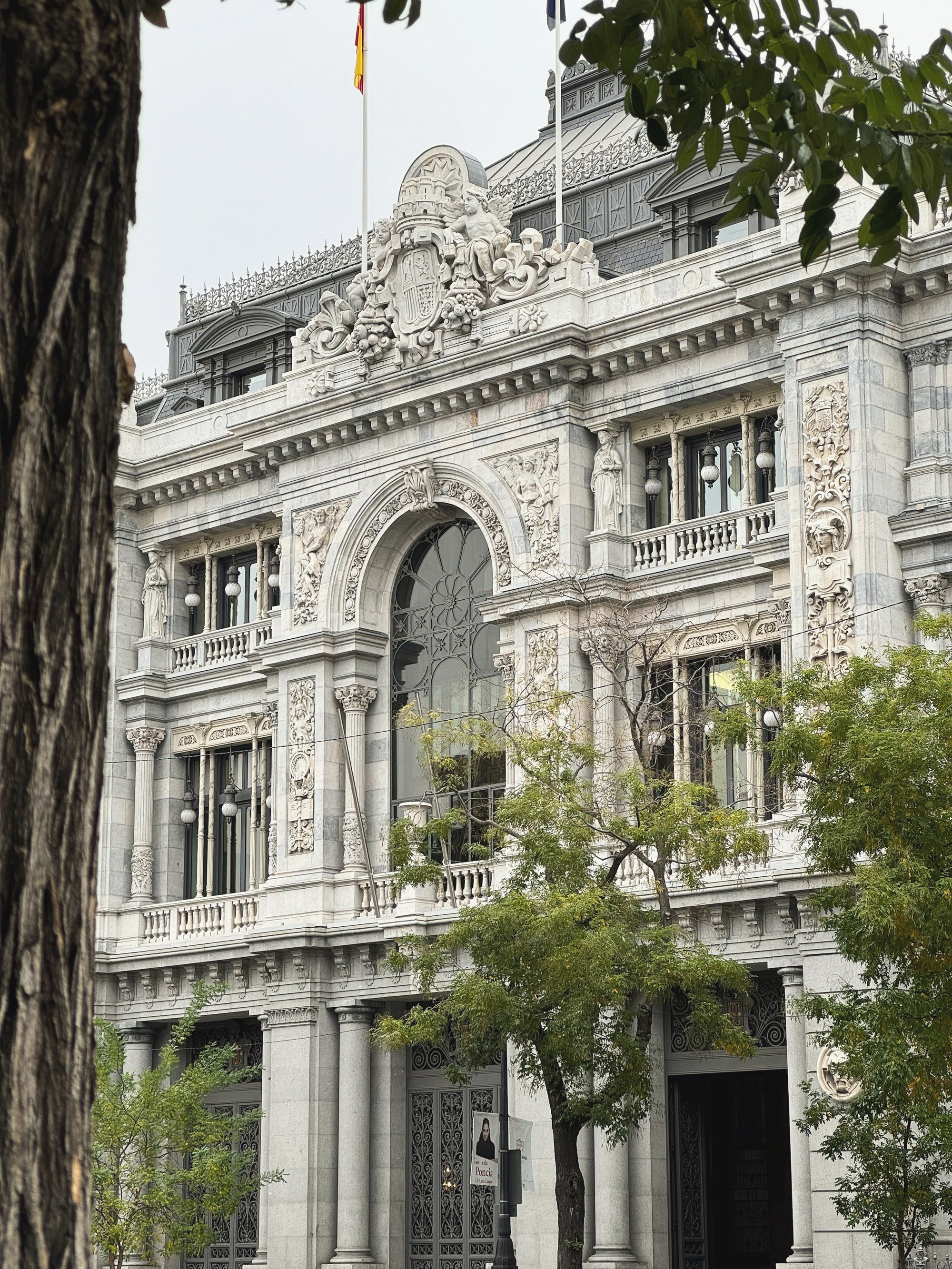 Fachada del Banco de España